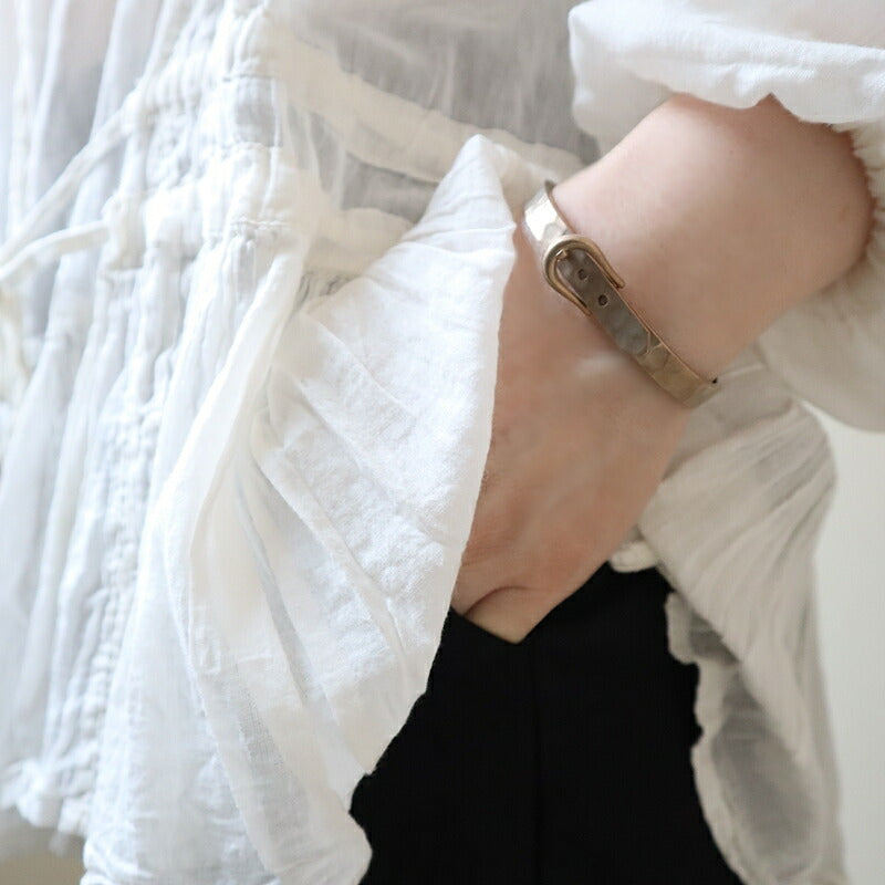 【2024-25年秋冬新作☆数量限定生産!】THE RING DESIGN FACTORY "Belt Buckle" Bracelet ベルトバックルデザイン ブレスレット(2 COLOR) 【バックルをイメージ 調整可能 ギフト】