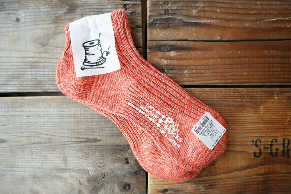 Put on socks(プットオンソックス)"Smoothie"スムージー シルクリネン アンクルソックス(7 COLOR)【2025年春夏新作☆数量限定生産!】【絹43%麻51% 吸放湿性 冷えとり】【日本製】