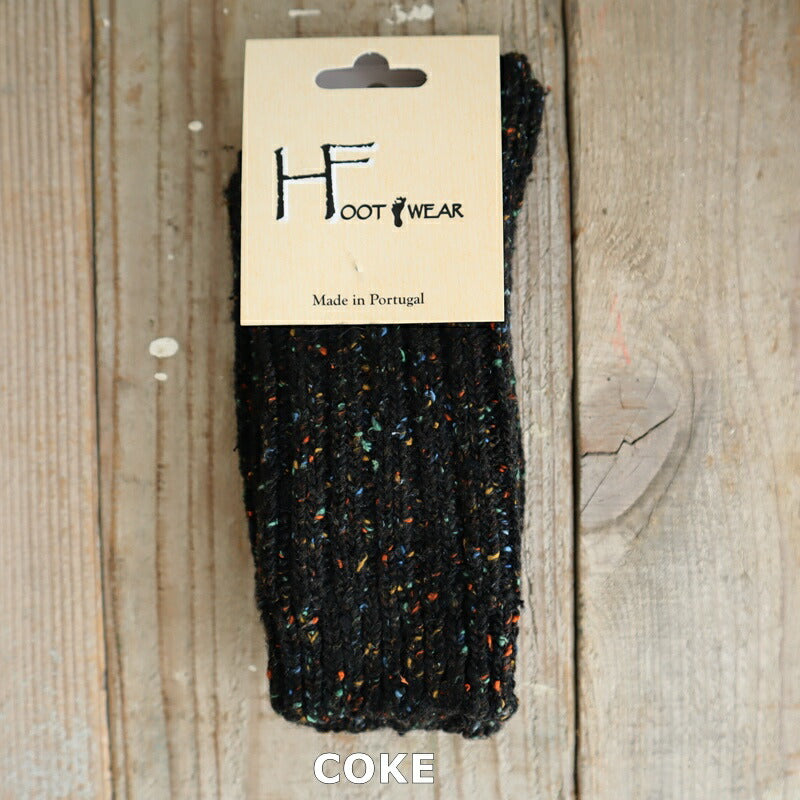 H FOOTWEAR(エイチフットウェア) "CHAUVE(ショーブ)"ウールネップソックス(8色)【MADE IN PORTUGAL ポルトガル製】【ウール 肉厚 暖か 防寒】【レディース メンズ ユニセックス】