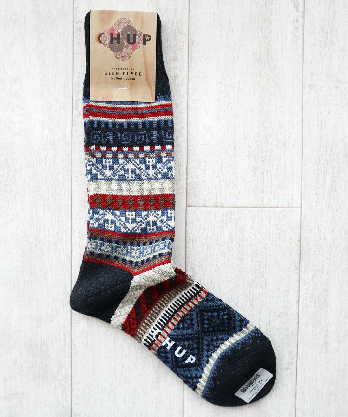 CHUP(チュプ)"CHULLO(チューヨ)"南米ペルーの帽子柄ソックス(3色)【数量限定生産】【日本製】【再入荷無し drynova(ドライノヴァ) フェアアイル柄 2サイズ 海外人気】