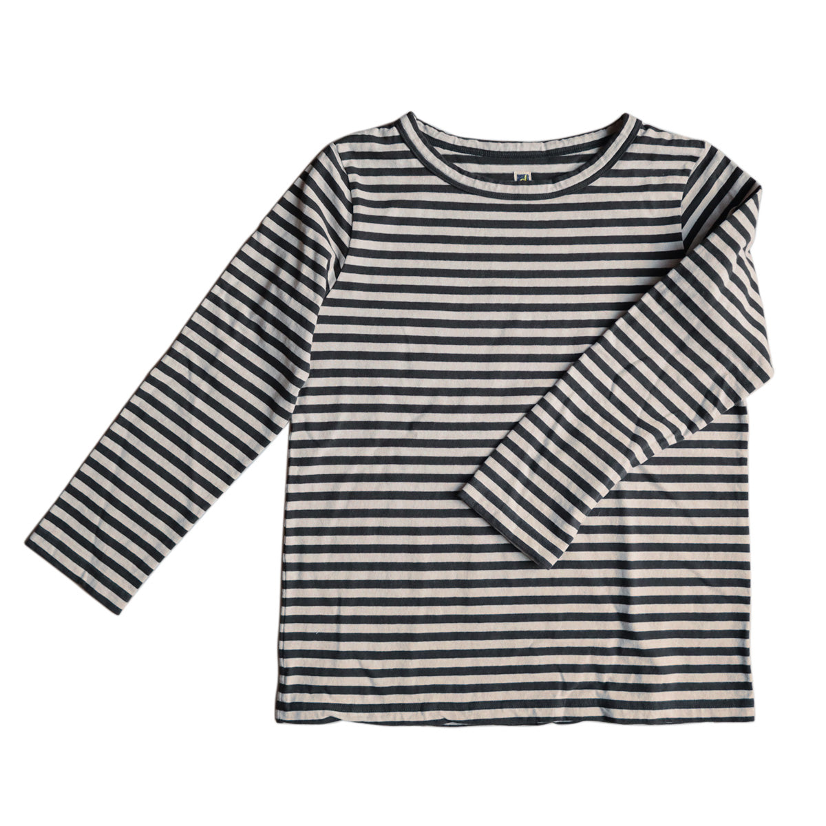 DANA FANEUIL(ダナファヌル) ムラ糸ボーダー 長袖Tシャツ D-5822401(2色×2サイズ)【コットンTシャツ レディース 高品質 日本製】