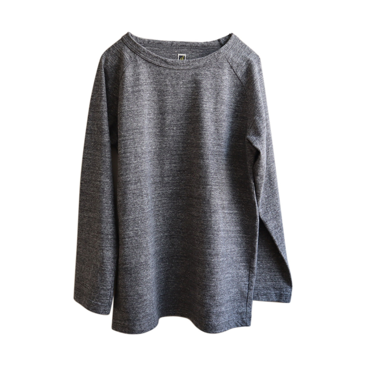 DANA FANEUIL(ダナファヌル) プレミアム ムラ糸天竺ラグラン長袖Tシャツ D-5822402(2色・2サイズ)【コットンTシャツ レディース 高品質 日本製】