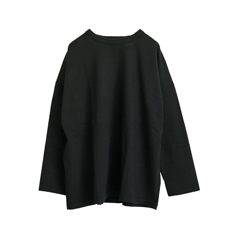 DANA FANEUIL(ダナファヌル) ムラ糸天竺ドロップショルダー長袖Tシャツ D-5823405(6色)【春夏☆】【コットンTシャツ/レディース/ゆったり/高品質/日本製】