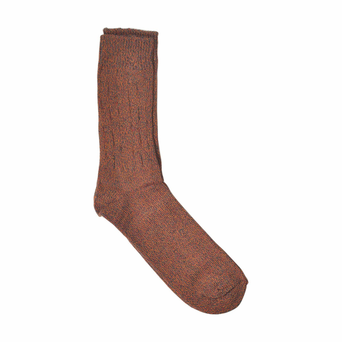 DEMOCRATIQUE SOCKS(デモクラティックソックス)クルーソックス靴下 "CABLE KNIT SPERMELANGE" from Denmark Copenhagen【ユニセックス/メンズ】【ショートソックス】