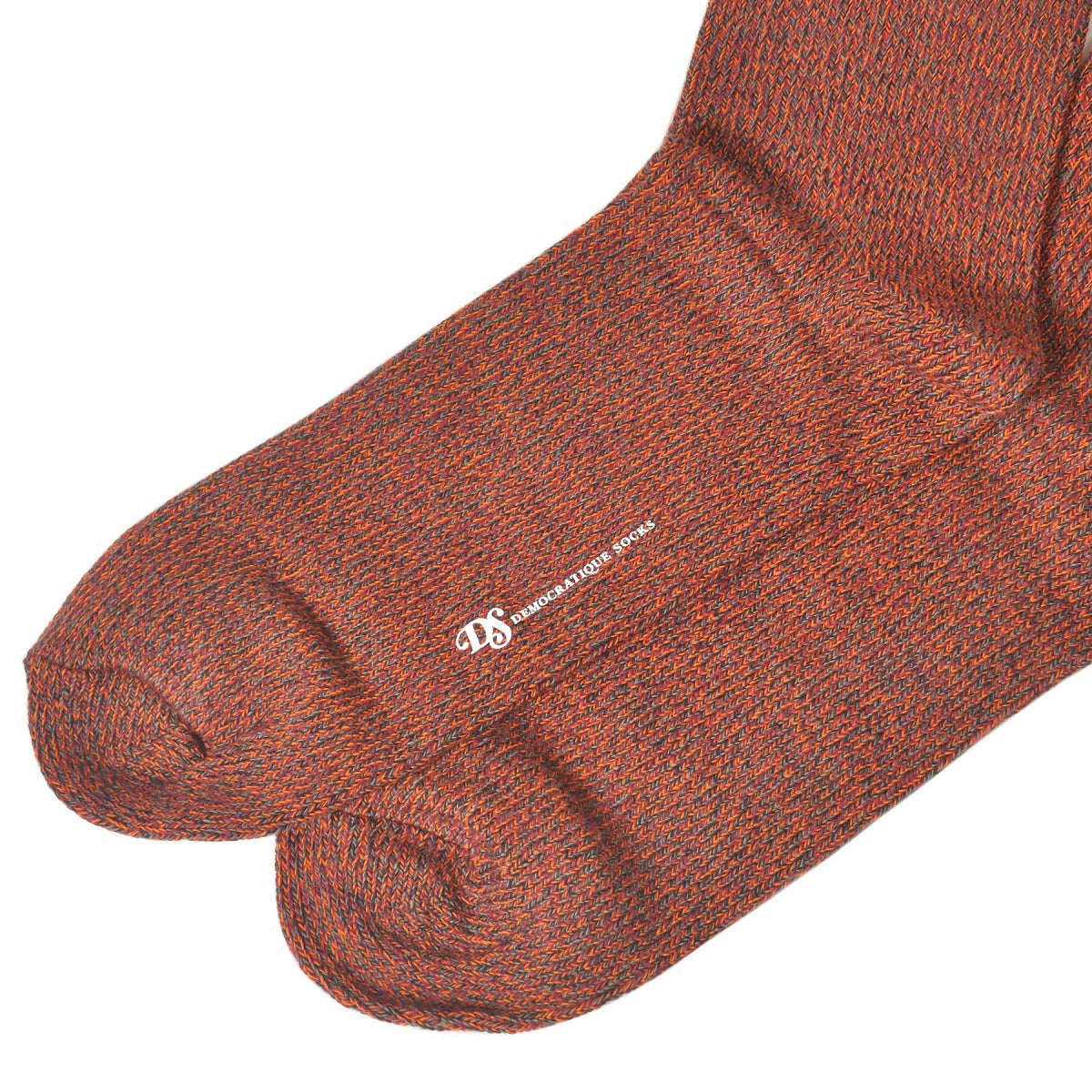 DEMOCRATIQUE SOCKS(デモクラティックソックス)クルーソックス靴下 "DIAMOND KNIT SPERMELANGE" from Denmark Copenhagen【ユニセックス/メンズ】【ショートソックス】