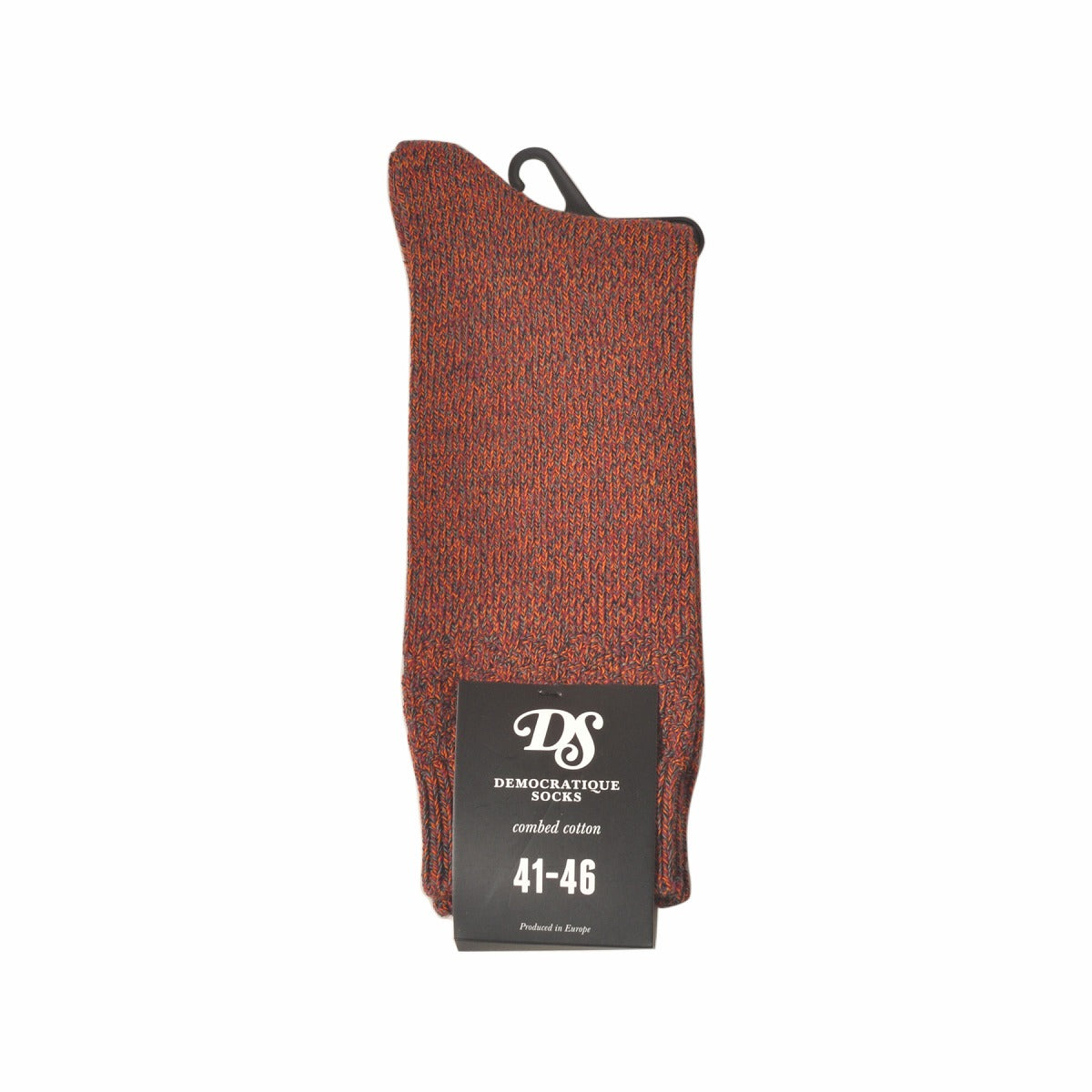 DEMOCRATIQUE SOCKS(デモクラティックソックス)クルーソックス靴下 "DIAMOND KNIT SPERMELANGE" from Denmark Copenhagen【ユニセックス/メンズ】【ショートソックス】