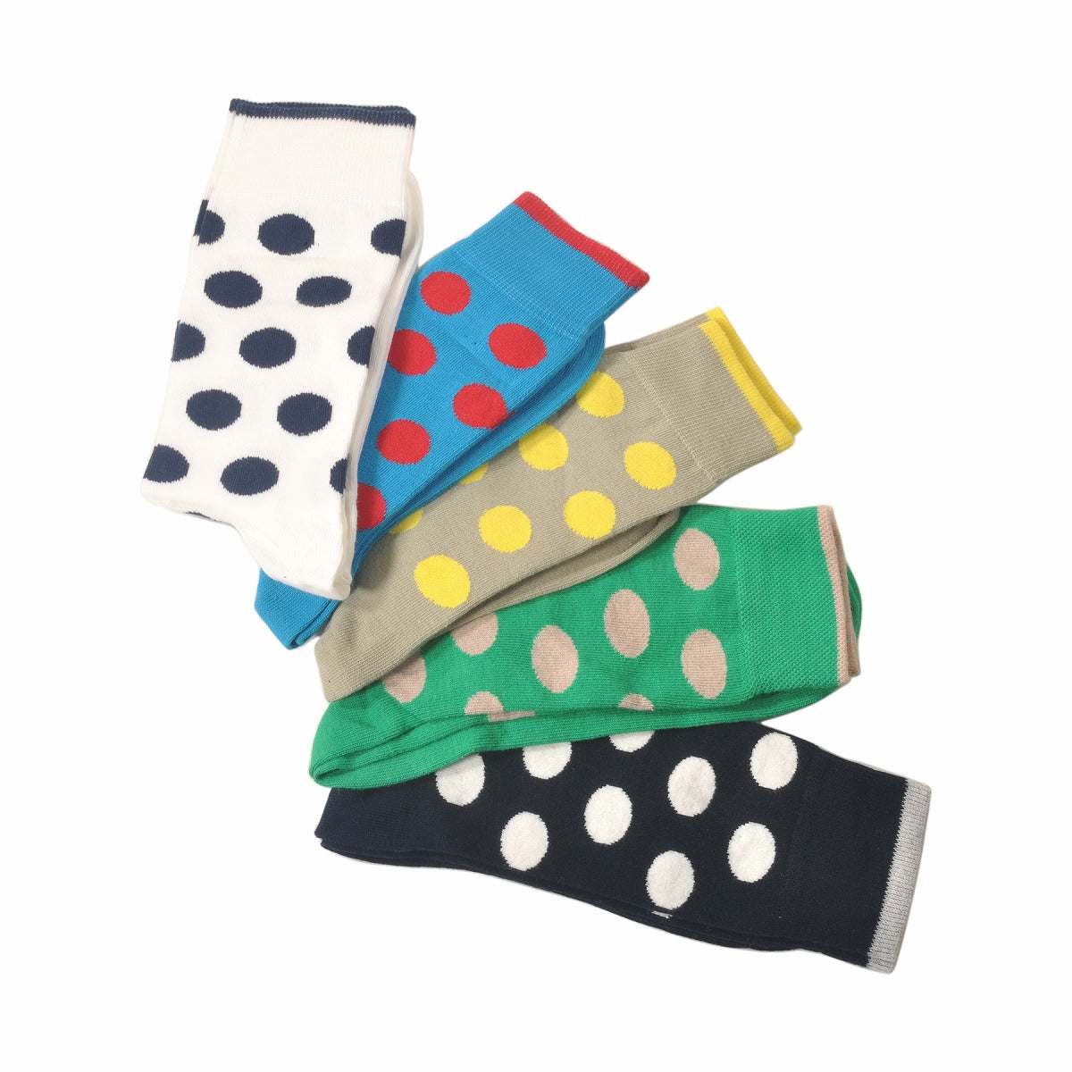 DEMOCRATIQUE SOCKS(デモクラティックソックス)クルーソックス水玉ドット靴下 "ORIGINALS DOTCOM" from Denmark Copenhagen【ユニセックス/メンズ】【ショートソックス】