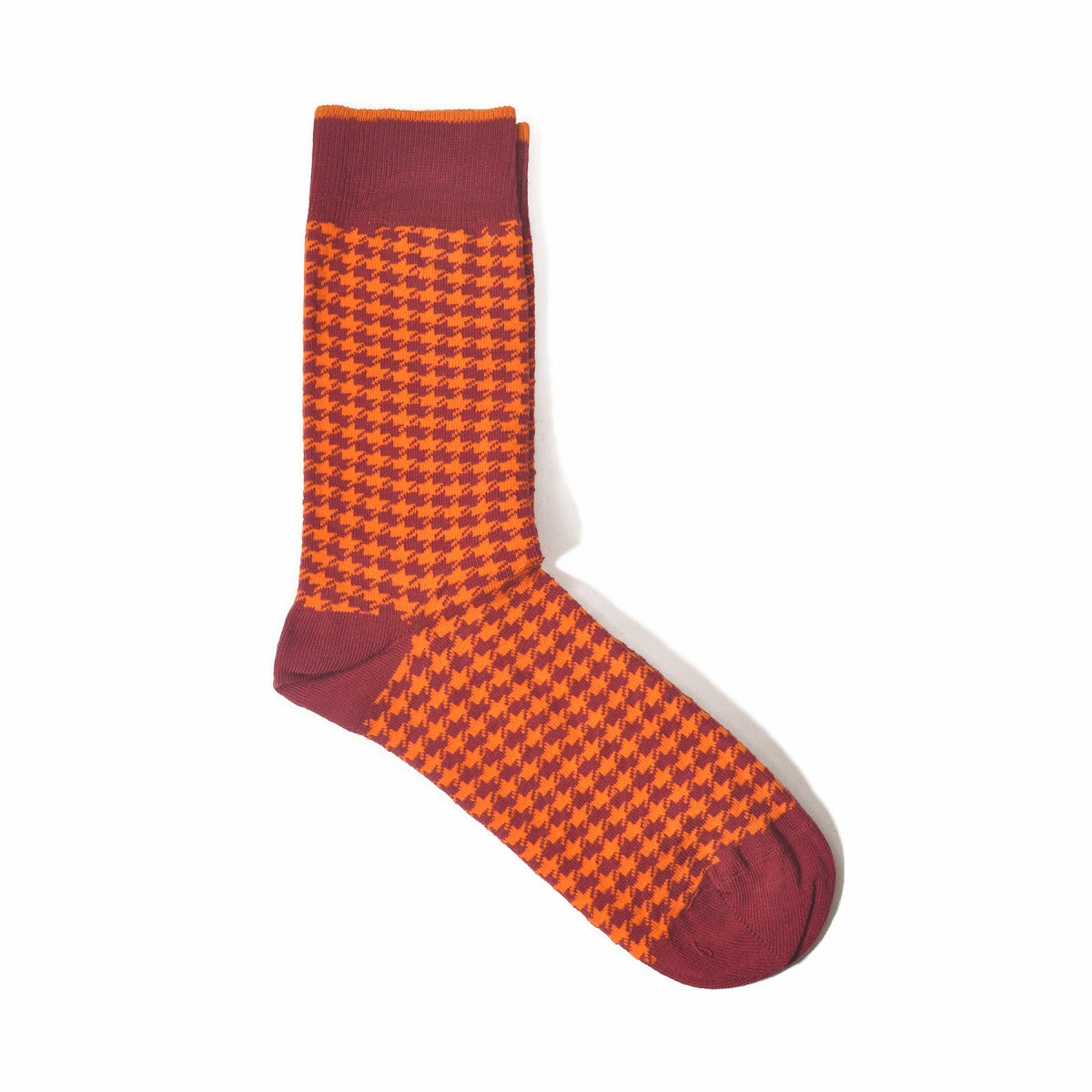 DEMOCRATIQUE SOCKS(デモクラティックソックス)クルーソックス千鳥格子柄靴下 "HOUNDSTOOTH" from Denmark Copenhagen【ユニセックス/メンズ】【ショートソックス】