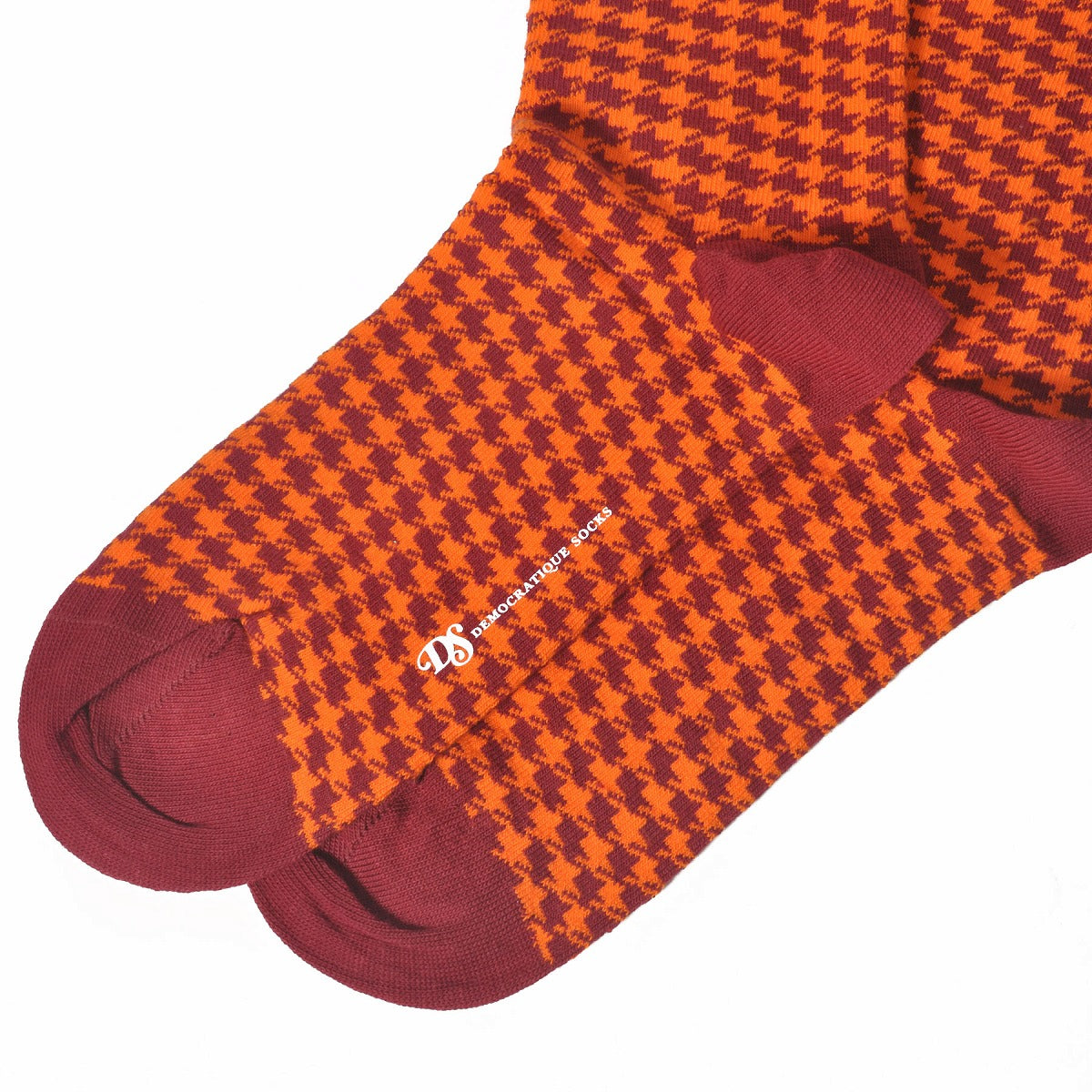 DEMOCRATIQUE SOCKS(デモクラティックソックス)クルーソックス千鳥格子柄靴下 "HOUNDSTOOTH" from Denmark Copenhagen【ユニセックス/メンズ】【ショートソックス】