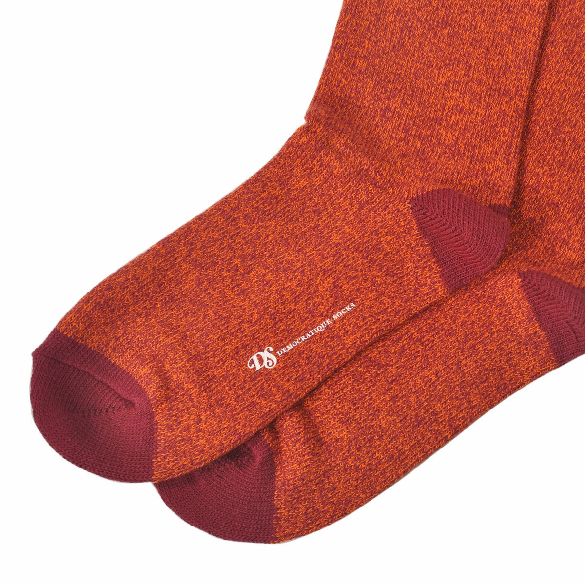 DEMOCRATIQUE SOCKS(デモクラティックソックス)クルーソックス靴下 "RELAX MELANGE CONTRAST" from Denmark Copenhagen【ユニセックス/メンズ】【ショートソックス】