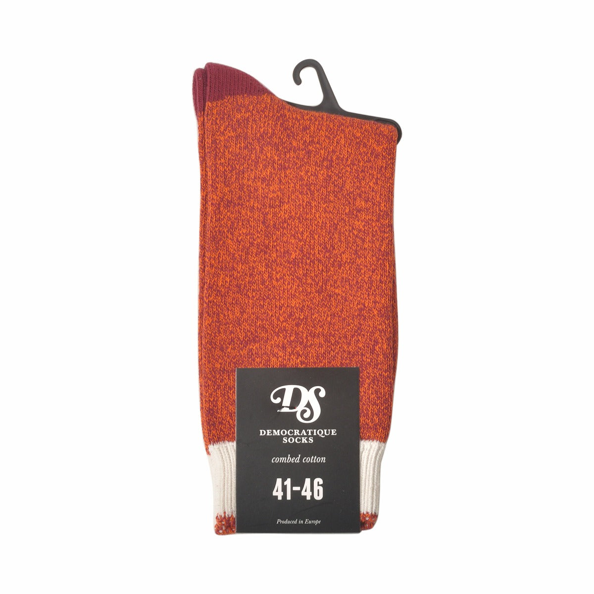 DEMOCRATIQUE SOCKS(デモクラティックソックス)クルーソックス靴下 "RELAX MELANGE CONTRAST" from Denmark Copenhagen【ユニセックス/メンズ】【ショートソックス】