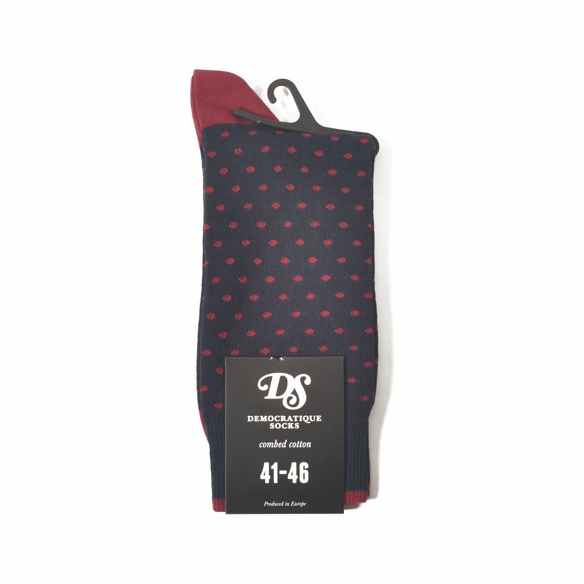 DEMOCRATIQUE SOCKS(デモクラティックソックス)クルーソックス水玉ドット靴下 "ORIGINALS POLKA DOT" from Denmark Copenhagen【ユニセックス/メンズ】【ショートソックス】