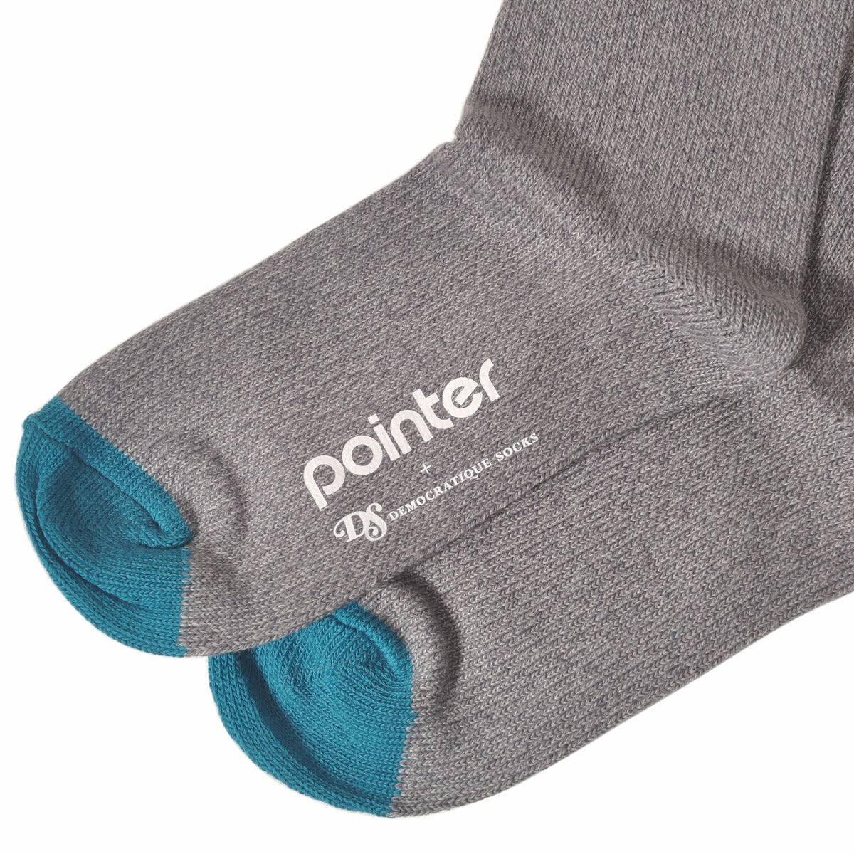 DEMOCRATIQUE SOCKS x POINTER FOOTWEAR(デモクラティックソックスxポインターフットウェア)クルーソックス靴下 "RELAX BLOCK" from Denmark Copenhagen【ユニセックス/メンズ】【コラボ ショートソックス】