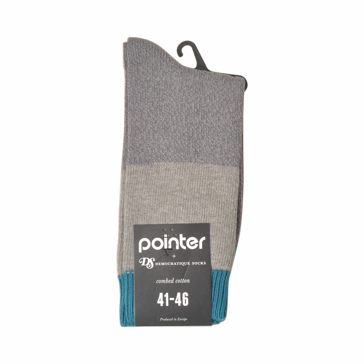 DEMOCRATIQUE SOCKS x POINTER FOOTWEAR(デモクラティックソックスxポインターフットウェア)クルーソックス靴下 "RELAX BLOCK" from Denmark Copenhagen【ユニセックス/メンズ】【コラボ ショートソックス】