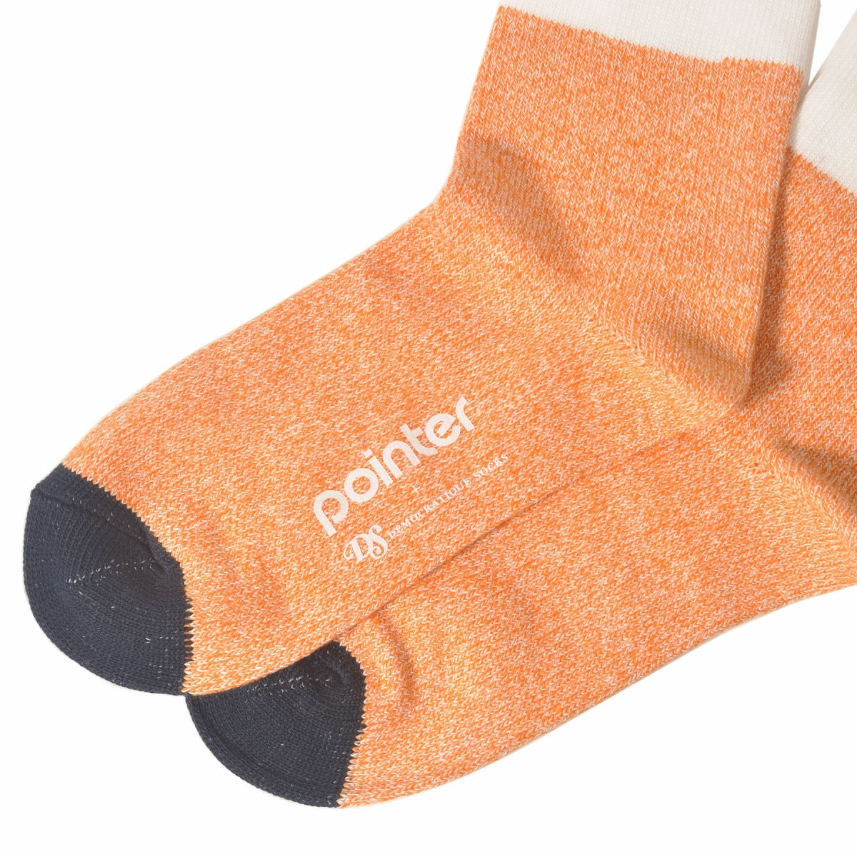 DEMOCRATIQUE SOCKS x POINTER FOOTWEAR(デモクラティックソックスxポインターフットウェア)クルーソックス靴下 "RELAX BLOCK" from Denmark Copenhagen【ユニセックス/メンズ】【コラボ ショートソックス】