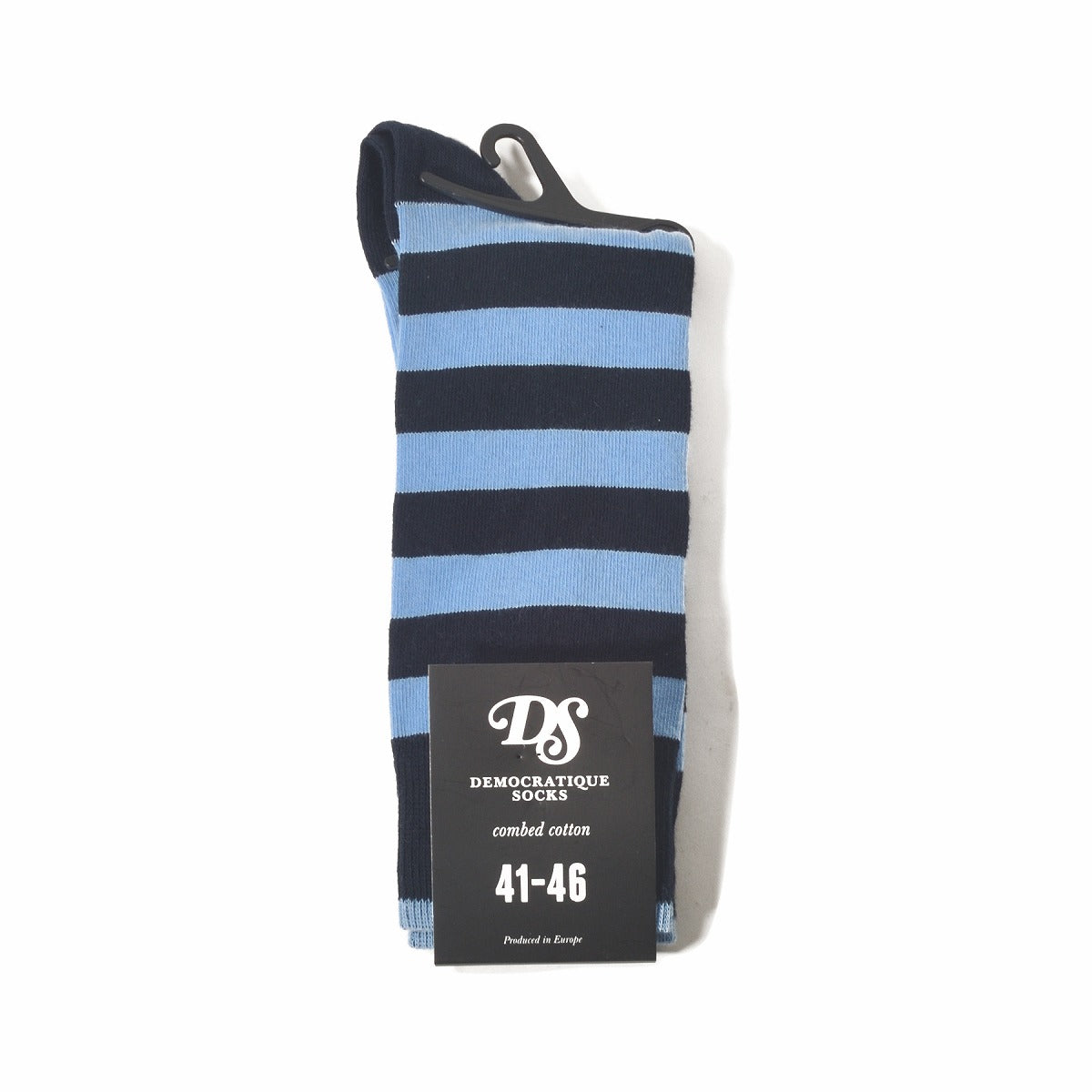 DEMOCRATIQUE SOCKS(デモクラティックソックス)クルーソックス ボーダーストライプ柄靴下 "ORIGINALS STRIPER" from Denmark Copenhagen【ユニセックス/メンズ】【ショートソックス】