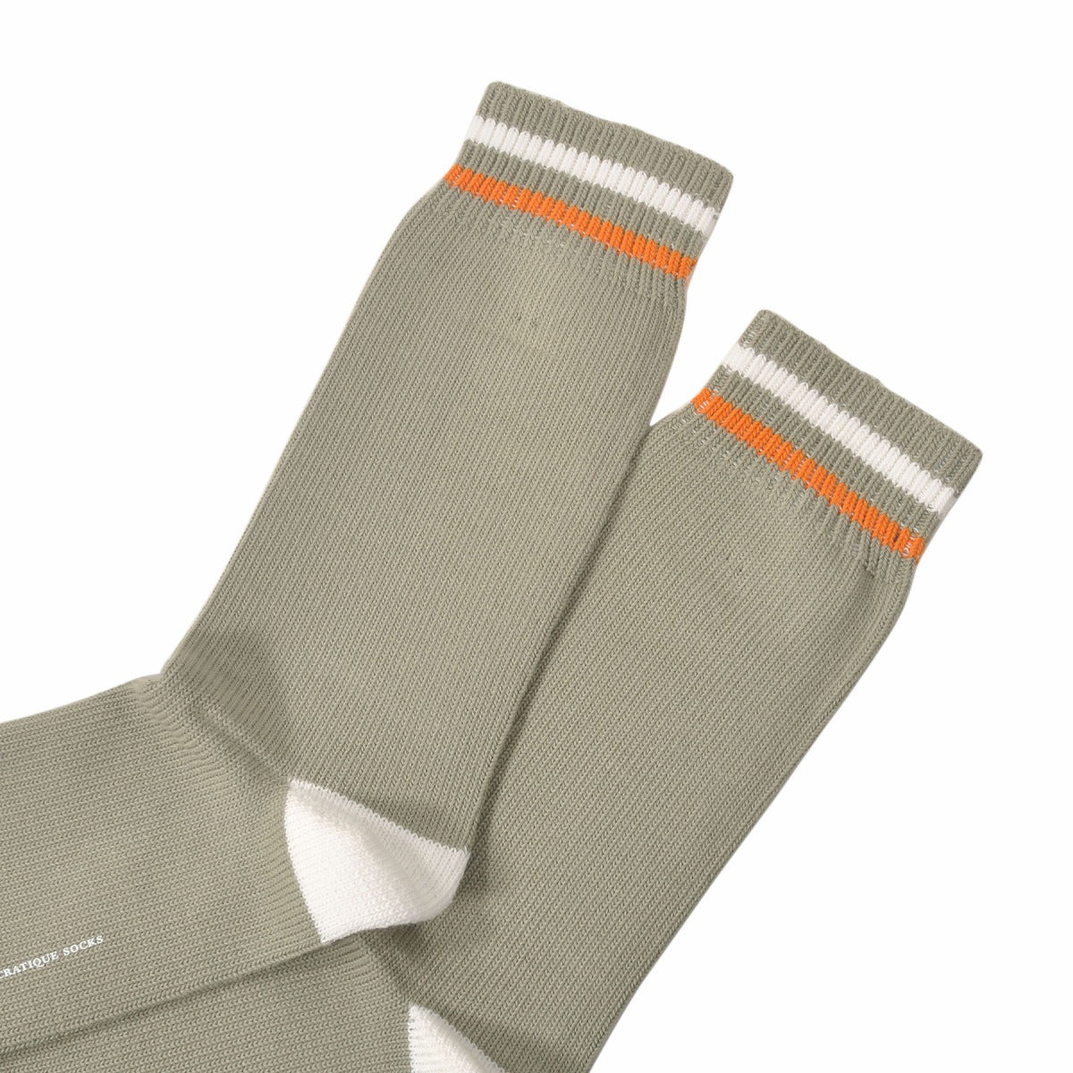 DEMOCRATIQUE SOCKS(デモクラティックソックス)クルーソックス靴下 "RELAX TWO STRIPE" from Denmark Copenhagen【ユニセックス/メンズ】【ショートソックス】