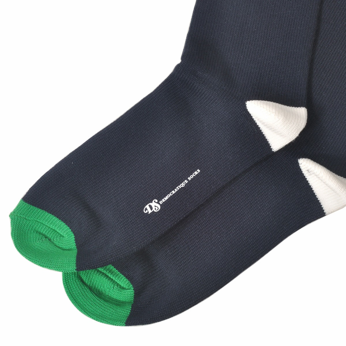 DEMOCRATIQUE SOCKS(デモクラティックソックス)クルーソックス靴下 "RELAX TWO STRIPE" from Denmark Copenhagen【ユニセックス/メンズ】【ショートソックス】