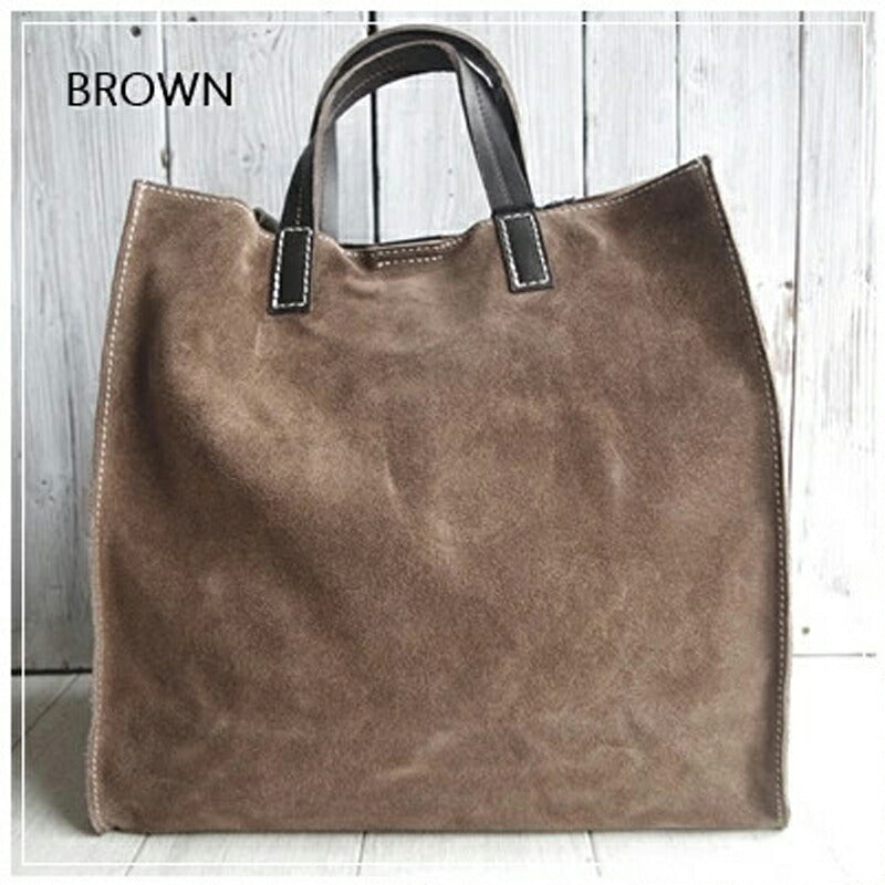 MARLON FIRENZE(マーロンフィレンツェ)【MADE IN ITALY】BS0442(BORSA ART.GERARD SUEDE)サブバッグ(ポーチ)付き4WAYレザー(スウェード)BIGトートバッグ(3色)【ショルダーバッグ/3WAY/カジュアル】