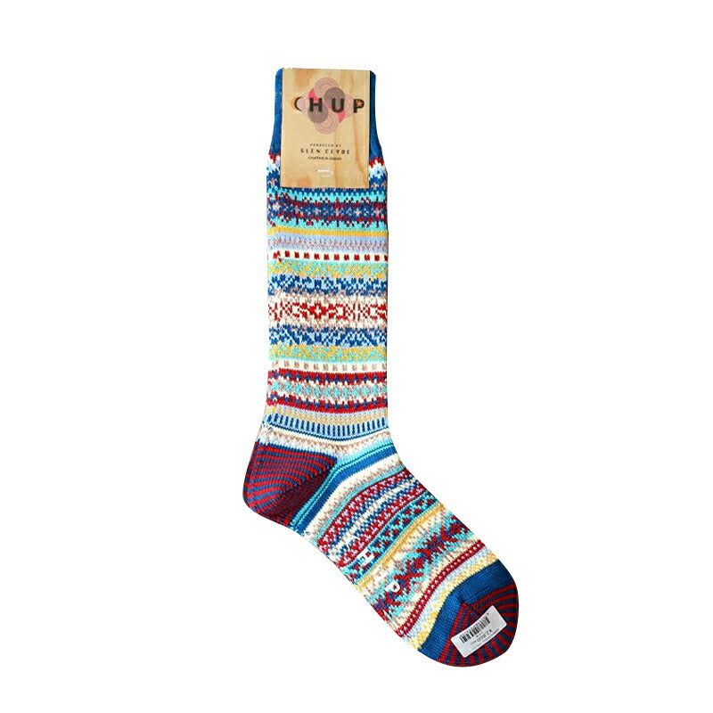 CHUP(チュプ)"PORRASTUS(ポラストス)"フェアアイル柄ソックス(3色)【数量限定生産】【日本製 MADEIN JAPAN】【再入荷無し drynova(ドライノヴァ)ノルディック柄 2サイズ 海外人気】