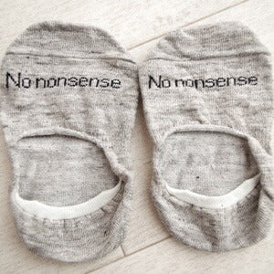 Put on socks(プットオンソックス)"No nonsense"ノーノンセンス リネンフットカバー(7 COLOR)【リネン麻 冷えとり 通気・発散・抗菌】【日本製】