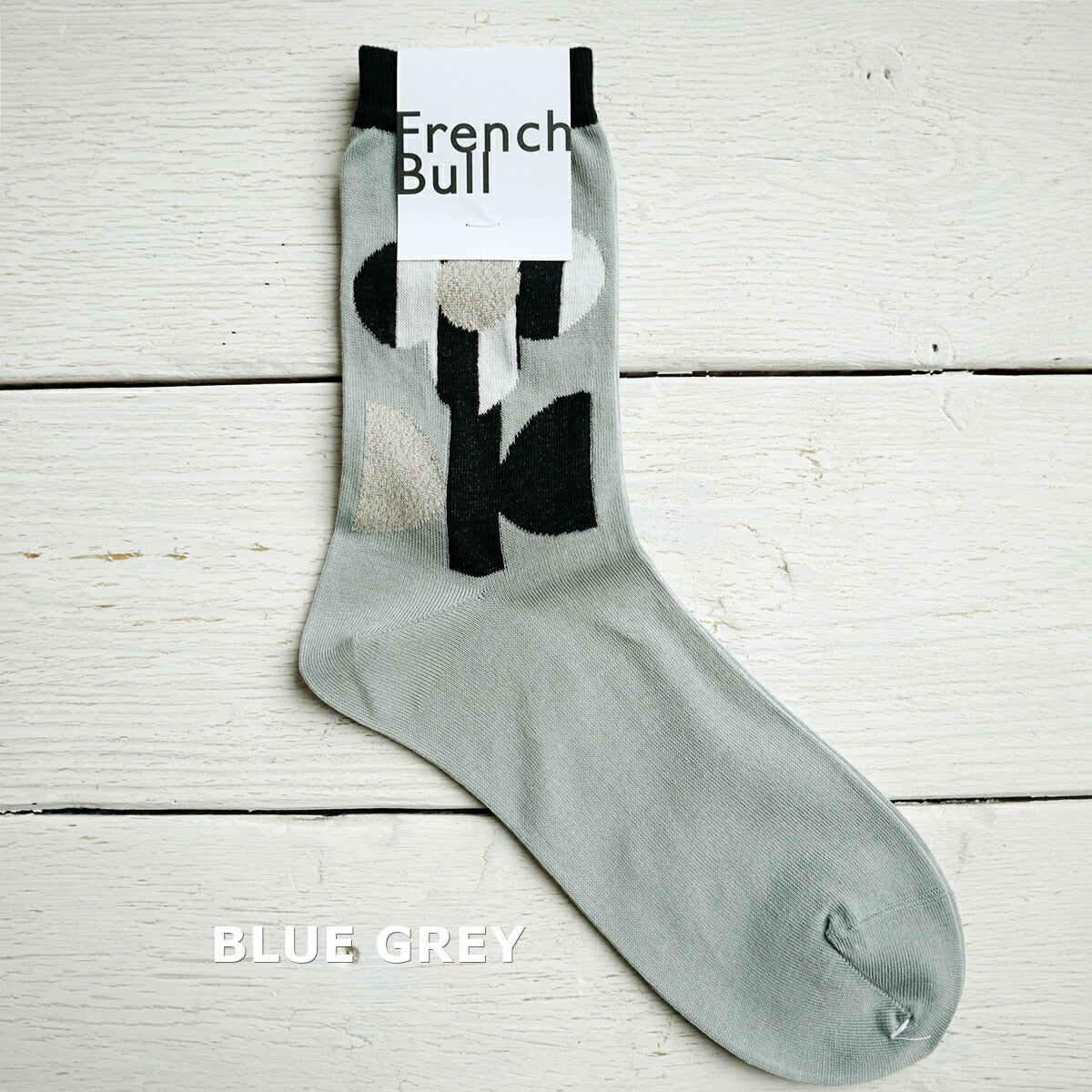 French Bull(フレンチブル)No.11-25113 ペタルソックス(3色)【2025年春夏 ストライプとチェックの花柄 シルケット綿糸 毛羽立ちにくい リンキング仕様 日本製】