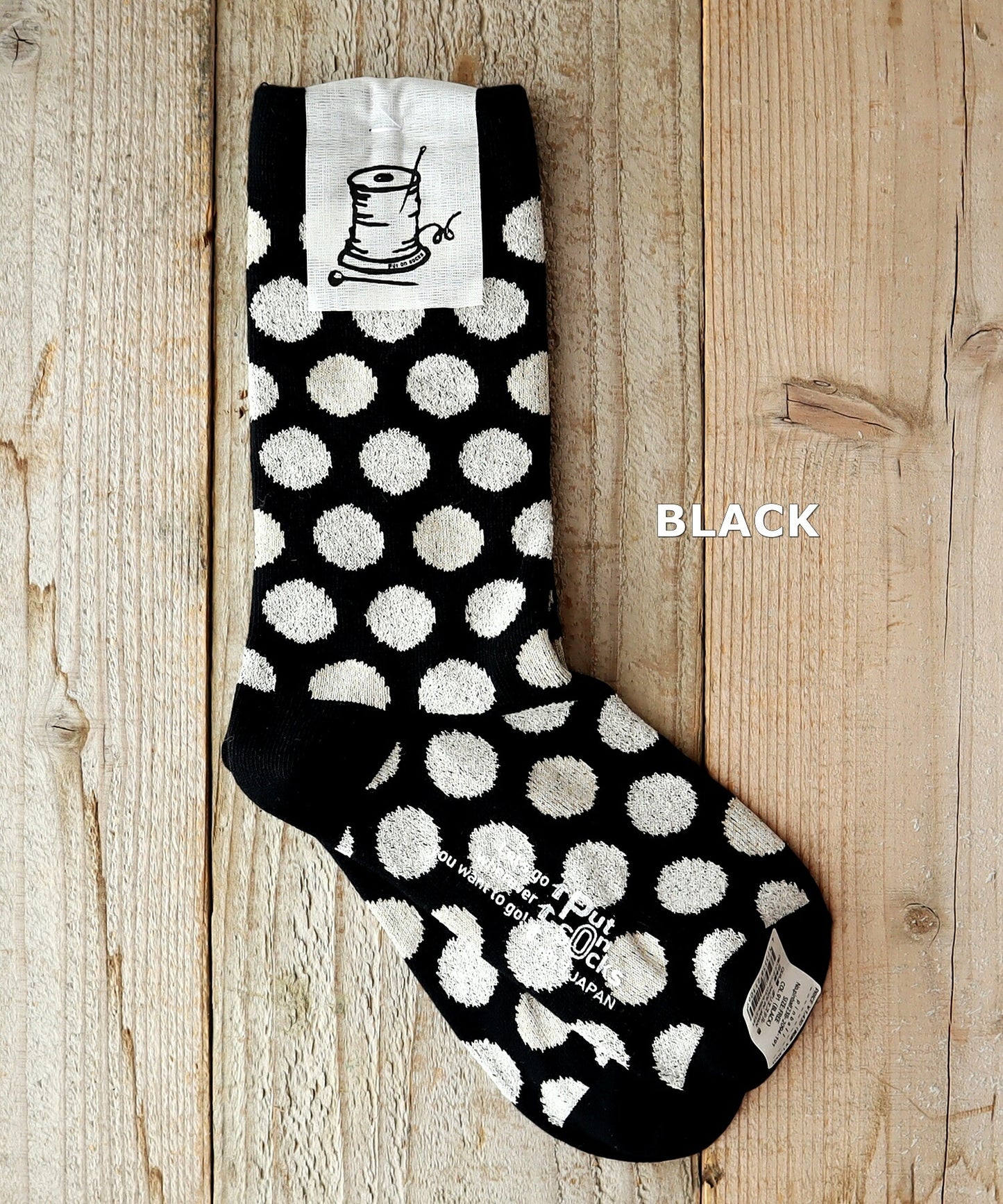 Put on socks(プットオンソックス)"pinball"ピンボール コットンブークレー&ラメドットソックス(6 COLOR)【2025年春夏新作☆数量限定生産!】【綿コーマ 冷えとり】【日本製】