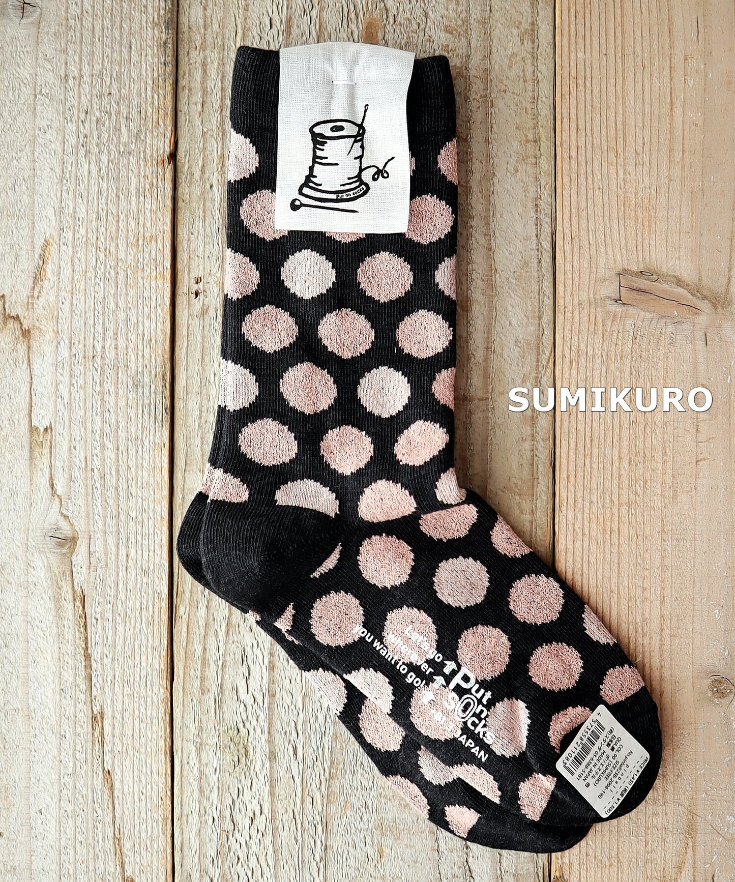 Put on socks(プットオンソックス)"pinball"ピンボール コットンブークレー&ラメドットソックス(6 COLOR)【2025年春夏新作☆数量限定生産!】【綿コーマ 冷えとり】【日本製】