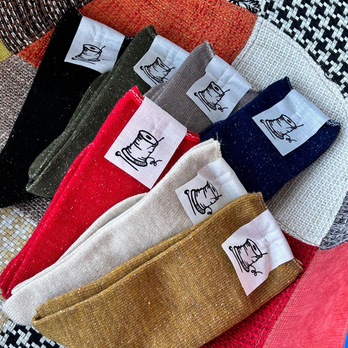 Put on socks(プットオンソックス)"Airy winter"エアリーウィンター シルクウールソックス(7 COLOR)【吸放湿性 メリノウール 防縮ウール 温活 冷えとり】【日本製】