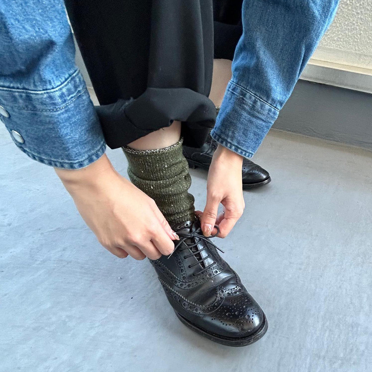 Put on socks(プットオンソックス)"Airy winter"エアリーウィンター シルクウールソックス(7 COLOR)【吸放湿性 メリノウール 防縮ウール 温活 冷えとり】【日本製】