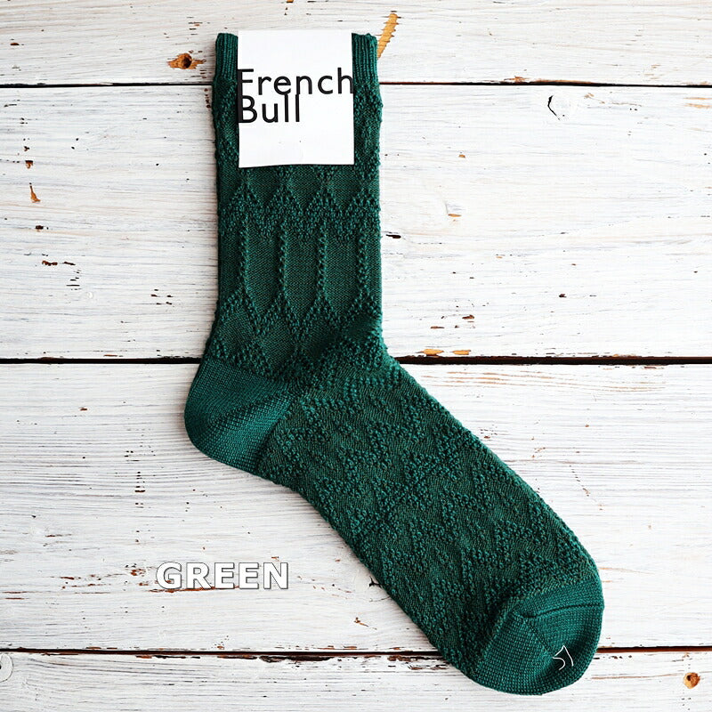 French Bull(フレンチブル)No.11-23267 ラフィネソックスwinter(3色)【2023-24年秋冬新作☆数量限定生産!】