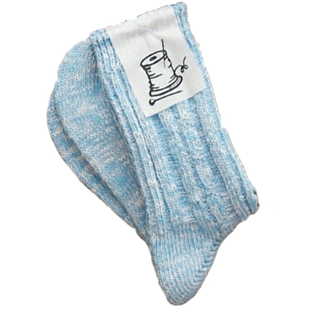 Put on socks(プットオンソックス)"Rustic"ラスティック コットンスラブソックス(5 COLOR)【3色使い ビッグスラブ 程よい厚み 冷えとり】【日本製】