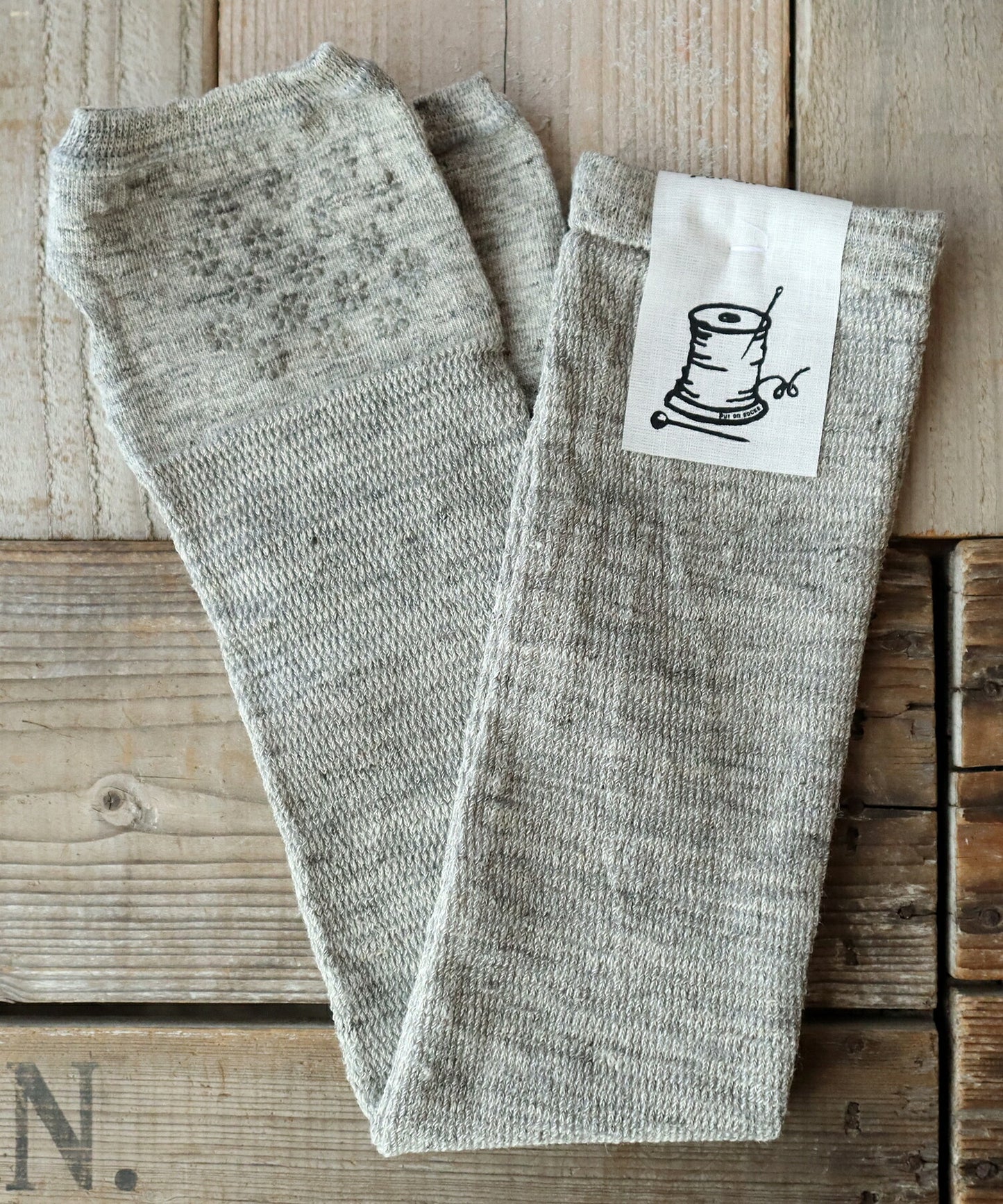 Put on socks(プットオンソックス)"Shade"シェード リネンアームカバー(9 COLOR)【2025年春夏新作☆数量限定生産!】【リネン混紡率 79% 冷房対策 放湿・抗菌】【日本製】