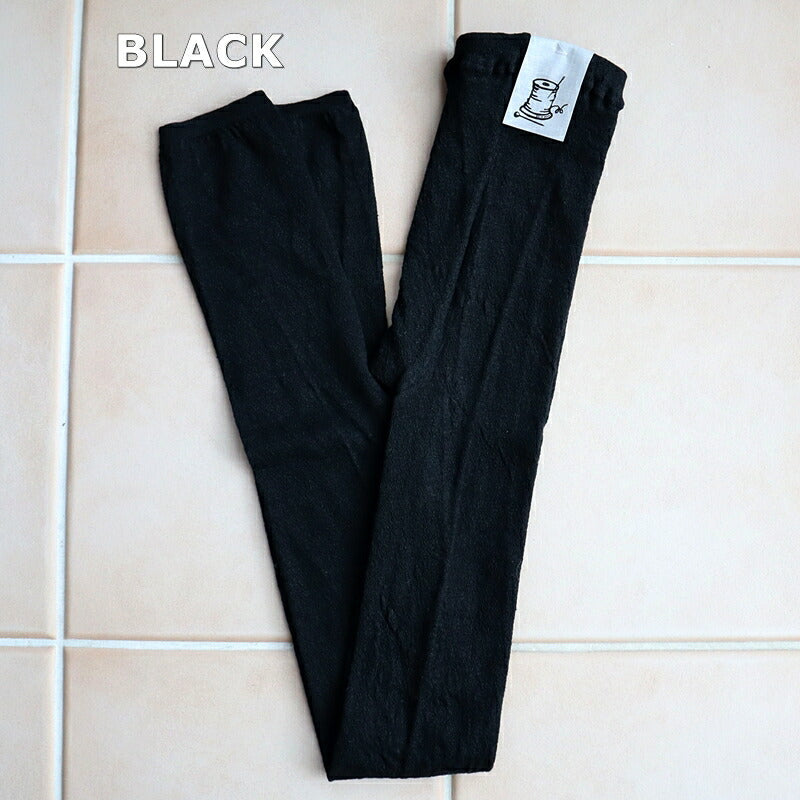 Put on socks(プットオンソックス)"Sieve"シーヴ リネンレギンス(6 COLOR)【メランジ杢 リネン麻 重ね履き あったか 無地 防寒 冷房対策 汗取り 冷えとり】【日本製】