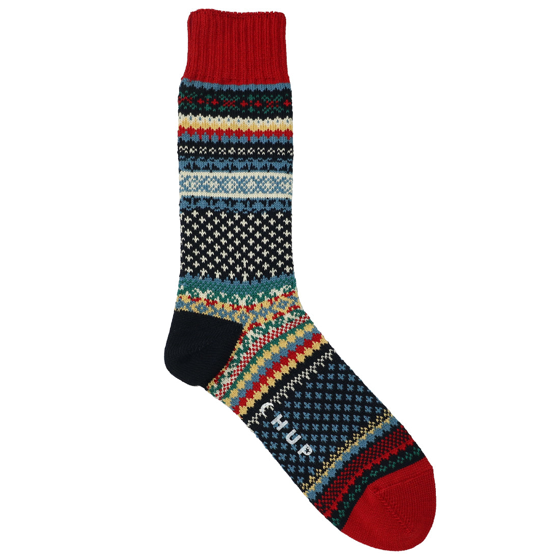 CHUP(チュプ) "SKOG(スコッグ)" ソックス(4色×2サイズ) 【2025-26年秋冬☆数量限定生産 日本製 再入荷無し 丈夫 適度な厚み フェアアイル柄 ノルディック柄 ナバホ柄】
