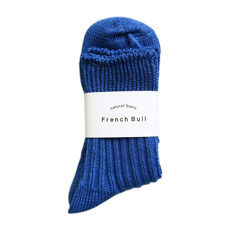 French Bull(フレンチブル)No.01-0151 サニーソックス(11色)【リネン麻 ショート丈 カラーバリエ 冷えとり】