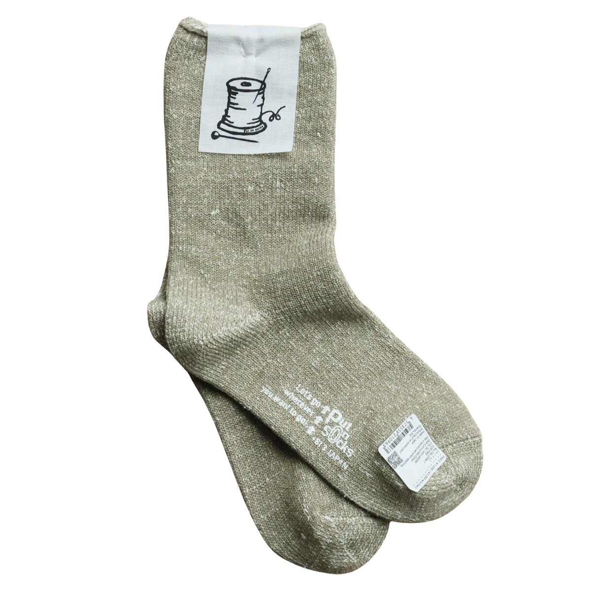 Put on socks(プットオンソックス)"Airy"エアリー シルクコットンソックス(8 COLOR)【内側にノイシルク 吸放湿性 オールシーズン快適 天然素材 程よい厚み 冷えとり MADE IN JAPAN】