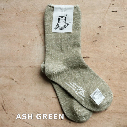Put on socks(プットオンソックス)"Airy"エアリー シルクコットンソックス(8 COLOR)【内側にノイシルク 吸放湿性 オールシーズン快適 天然素材 程よい厚み 冷えとり MADE IN JAPAN】