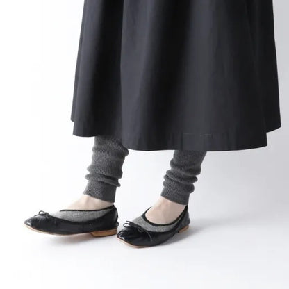 French Bull(フレンチブル)No.03-0041 ベロウスパッツ(3色)【無地 リブ レギンス トレンカ】【冷え取り 汗取り 重ね履き あったか/無地】 防寒 綿 コットン 日本製】