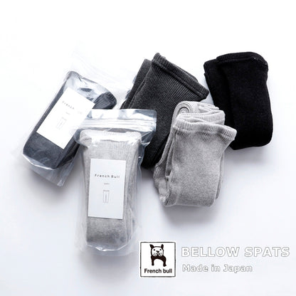 French Bull(フレンチブル)No.03-0041 ベロウスパッツ(3色)【無地 リブ レギンス トレンカ】【冷え取り 汗取り 重ね履き あったか/無地】 防寒 綿 コットン 日本製】