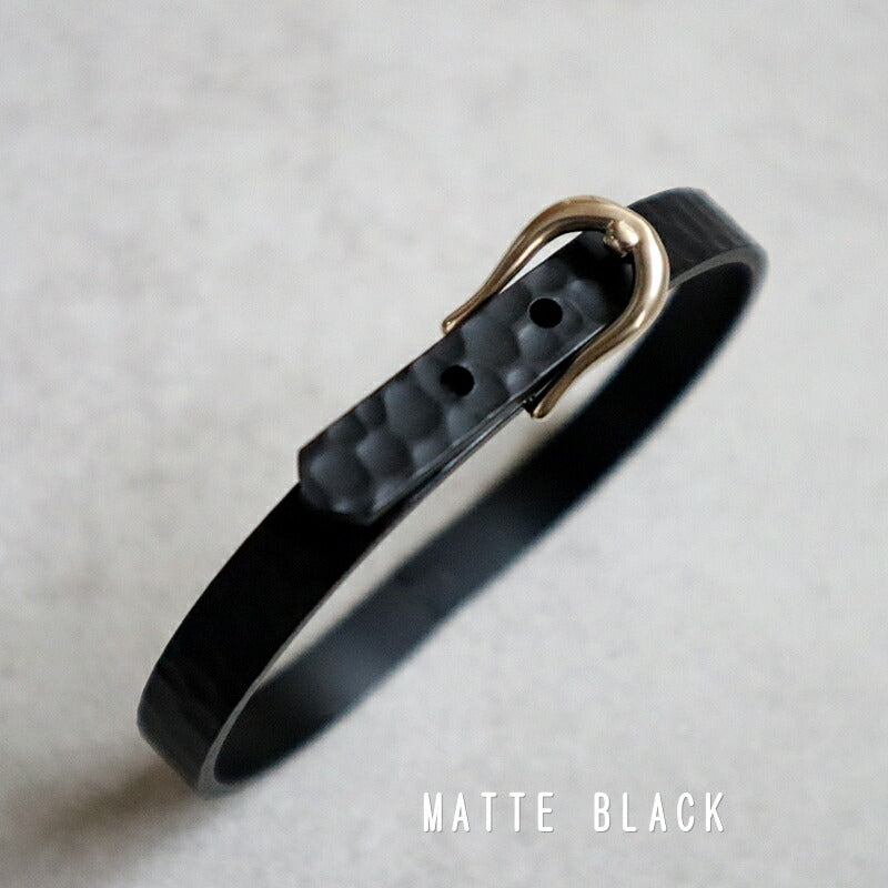 【2024-25年秋冬新作☆数量限定生産！】THE RING DESIGN FACTORY "Belt Buckle" Bracelet ベルトバックルデザイン ブレスレット(2 COLOR) 【バックルをイメージ 調整可能 ギフト】