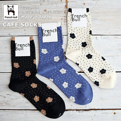 French Bull(フレンチブル)No.11-23273 カフェソックス(3色)【数量限定生産！】