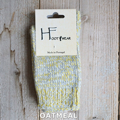 H FOOTWEAR(エイチフットウェア)  "CHINE(チャイン)" ウールミックス ソックス(8色)【MADE IN PORTUGAL ポルトガル製】【肉厚 チクチクしにくい 防寒】【レディース メンズ ユニセックス】
