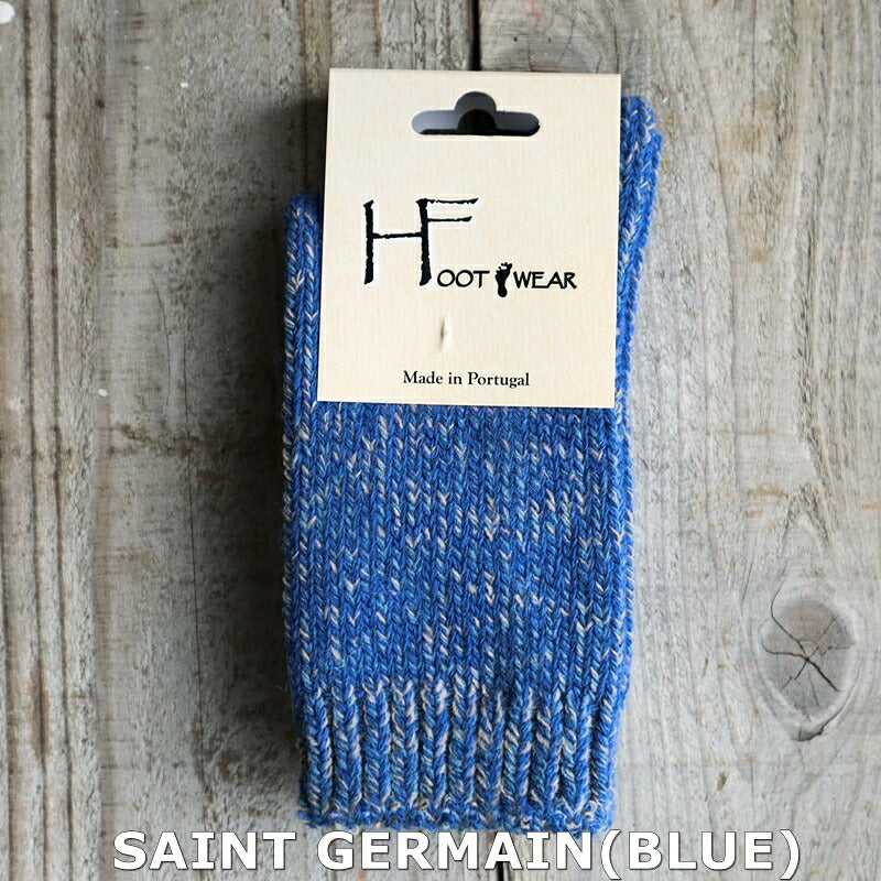 H FOOTWEAR(エイチフットウェア)  "CHINE(チャイン)" ウールミックス ソックス(8色)【MADE IN PORTUGAL ポルトガル製】【肉厚 チクチクしにくい 防寒】【レディース メンズ ユニセックス】