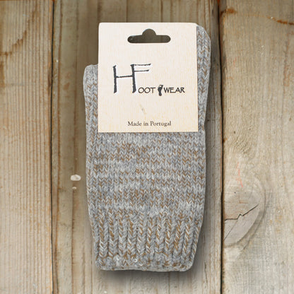 H FOOTWEAR(エイチフットウェア) CHINEウールミックスソックス(12色)【MADE IN PORTUGAL ポルトガル製】【ウール 肉厚 チクチクしにくい 冷えとり 防寒】【レディース メンズ ユニセックス】