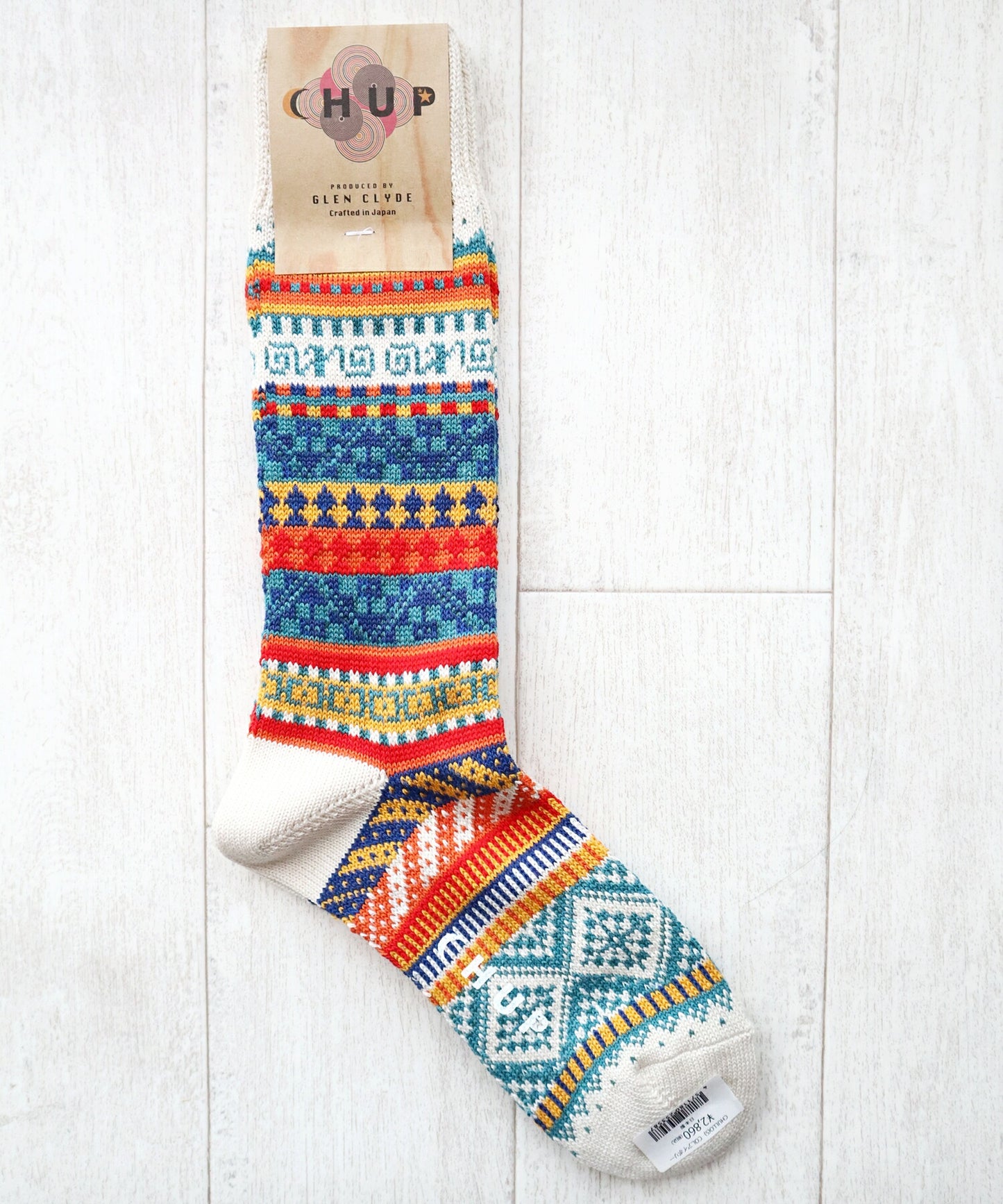 CHUP(チュプ)"CHULLO(チューヨ)"南米ペルーの帽子柄ソックス(3色)【数量限定生産】【日本製】【再入荷無し drynova(ドライノヴァ) フェアアイル柄 2サイズ 海外人気】