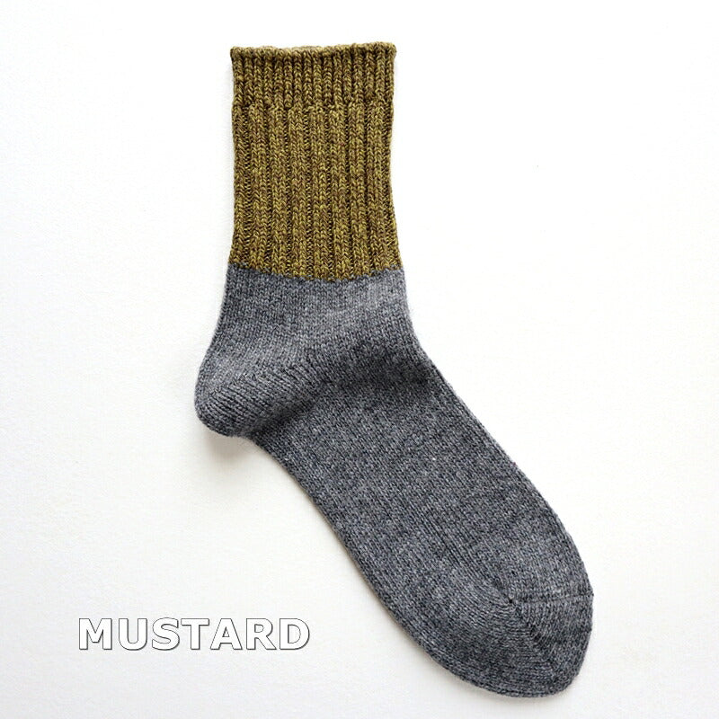 Jake(ジェイク)【Men's メンズ レディース大きめ】French Bull(フレンチブル)No.21-24253 クロップソックス(3色)【2024-25年秋冬新作☆数量限定生産！ストライプ メリノウール 日本製】