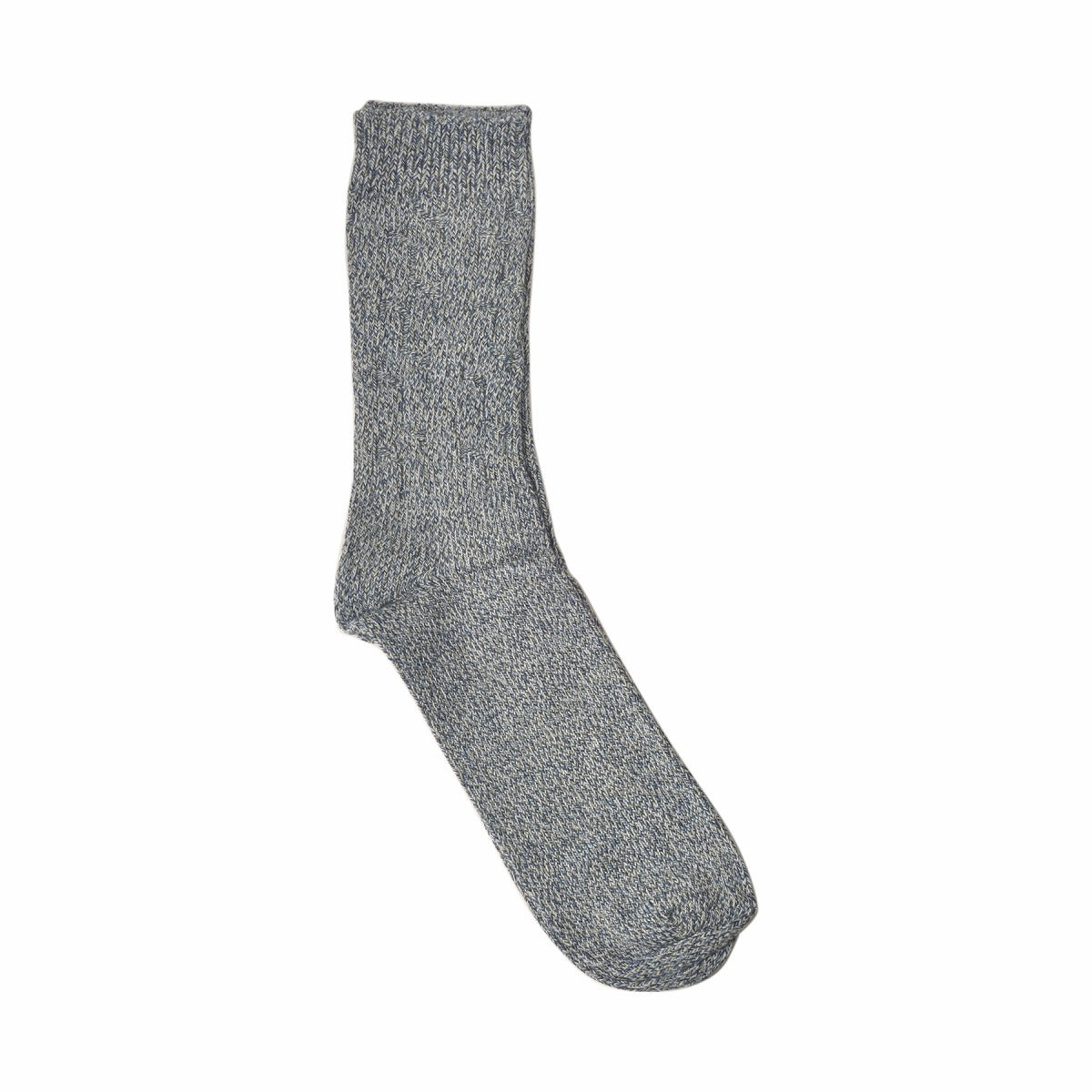 DEMOCRATIQUE SOCKS(デモクラティックソックス)クルーソックス靴下 "CABLE KNIT SPERMELANGE" from Denmark Copenhagen【ユニセックス/メンズ】【ショートソックス】