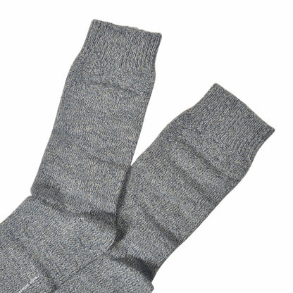 DEMOCRATIQUE SOCKS(デモクラティックソックス)クルーソックス靴下 "DIAMOND KNIT SPERMELANGE" from Denmark Copenhagen【ユニセックス/メンズ】【ショートソックス】