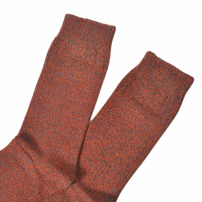 DEMOCRATIQUE SOCKS(デモクラティックソックス)クルーソックス靴下 "DIAMOND KNIT SPERMELANGE" from Denmark Copenhagen【ユニセックス/メンズ】【ショートソックス】